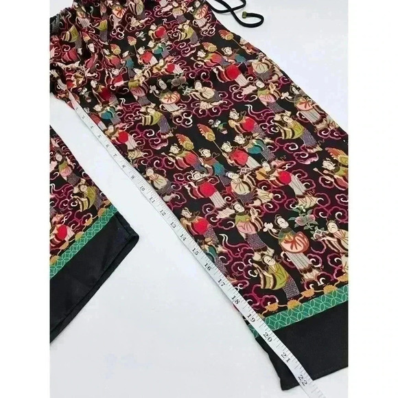 Josie Natori Women's Size S Asian Print Pajama Set - Picture 10 of 11